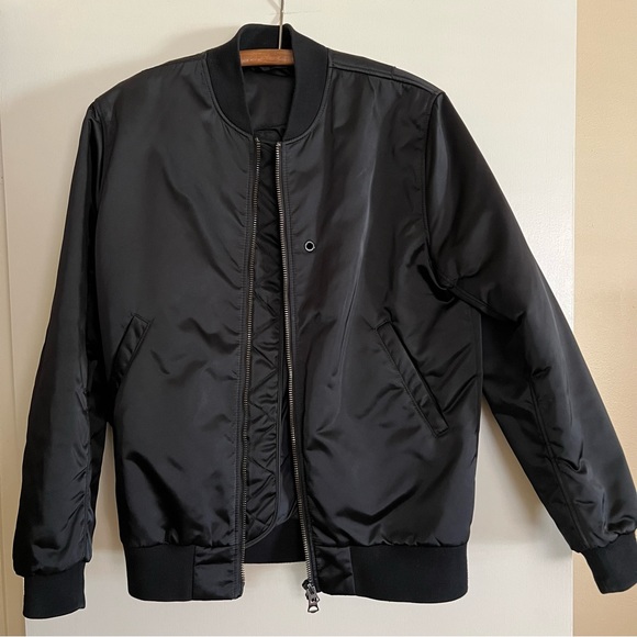 Acne Studio Zip Up Bomber Jacket - Picture 2 of 3
